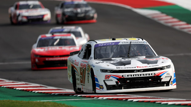 Shane Van Gisbergen, driver of the #97 WeatherTech Chevrolet, drives during the NASCAR Xfinity Series Focused Health 250 at Circuit of The Americas on March 23, 2024 in Austin, Texas. (Photo by Jonathan Bachman/Getty Images)