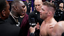 Adesanya confronts Du Plessis at UFC 290.