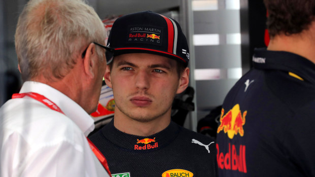 Red Bull star Max Verstappen.