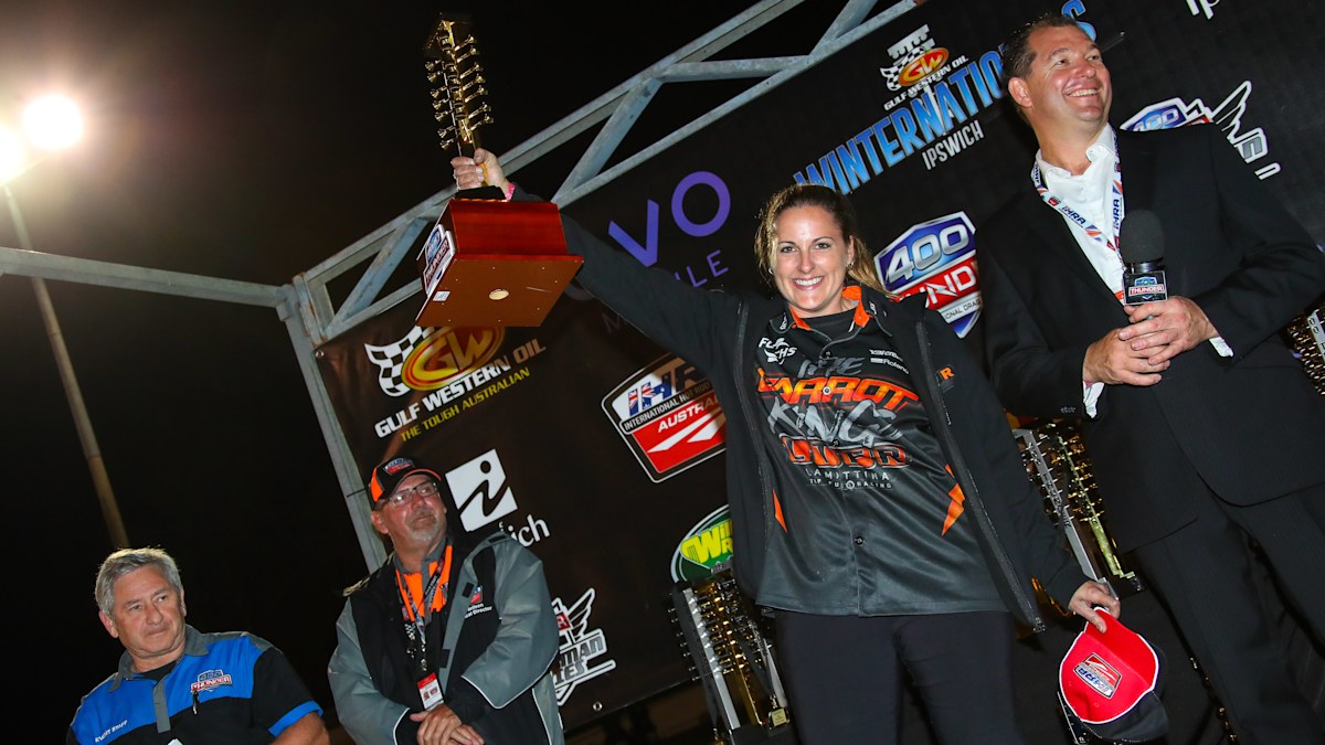 Kelly Bettes wins drag racing championship | Nine.com.au