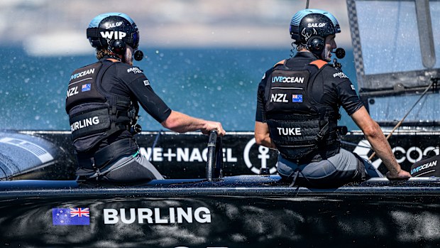 New Zealand driver Peter Burling (left) wants to see action taken against umpire abuse.