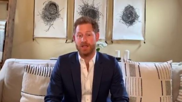 Prince Harry has appeared in a touching new video to honour his ties to English rugby.