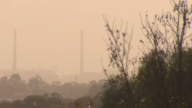 Adelaide dust storm polar blast