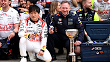 Yuki Tsunoda after the Japan Grand Prix. 