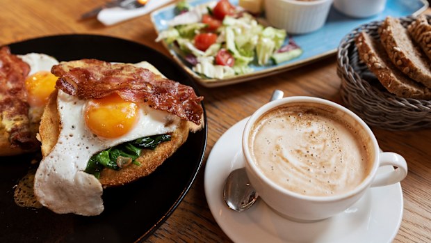 cafe food stock image 