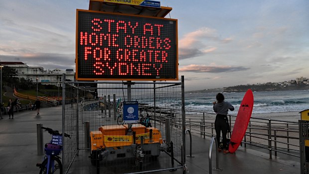 Sydney wakes to another day of lockdown. 