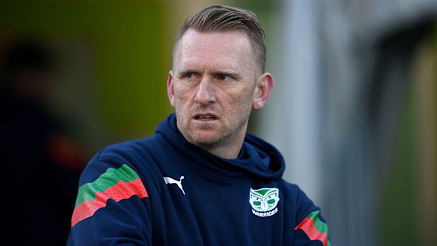 Warriors coach Andrew Webster.
