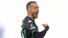 Alessandro Diamanti celebrates after scoring a screamer.