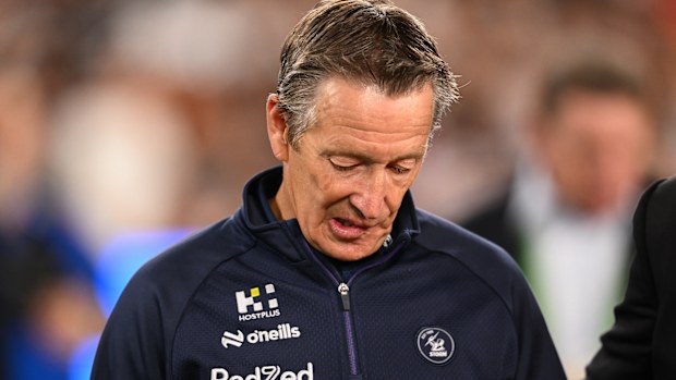 Craig Bellamy after the 2025 NRL grand final.