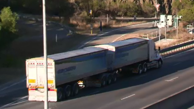 Trucks and buses caught speeding will mean fines of $1000 for those driving over the limit.