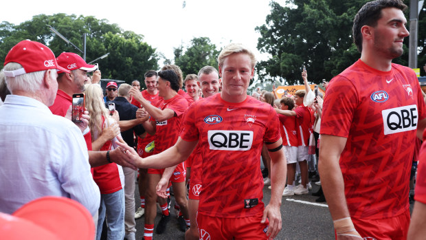 AFL News 2024: Sydney Swans want to keep march to match concept through  crowds to reach SCG, Swans fans, 150-year celebration | Nine.com.au