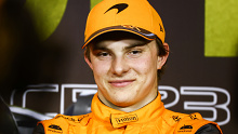 McLaren's Oscar Piastri during a press conference after qualifying ahead of Formula 1 Abu Dhabi Grand Prix.