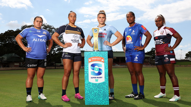 The 2025 Super Rugby Women's season launch at North Sydney Oval.