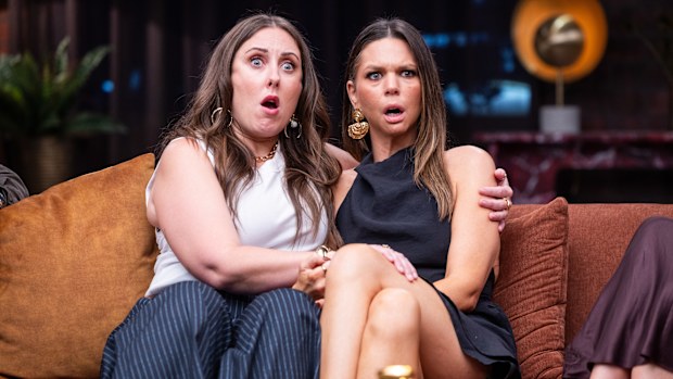 EMBARGO 13/4/2026 10PM MAFS AFTER THE DINNER PARTY 2026 Rachel and Bec
