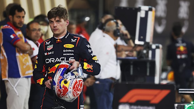 Max Verstappen finished in sixth in the F1 Grand Prix of Bahrain at Bahrain International Circuit.