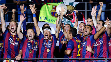 Barca seal Champions League crown...