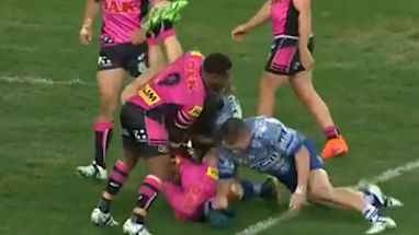 Dangerous tackle