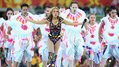Australian singer/DJ Havana Brown performed for the crowd.