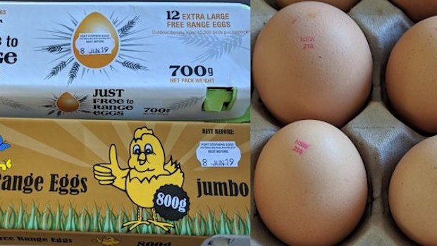 The product contains the egg stamp "NSW 219"