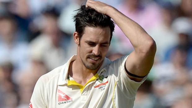 Mitchell Johnson. (AAP)