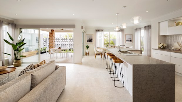Coastal hue style home