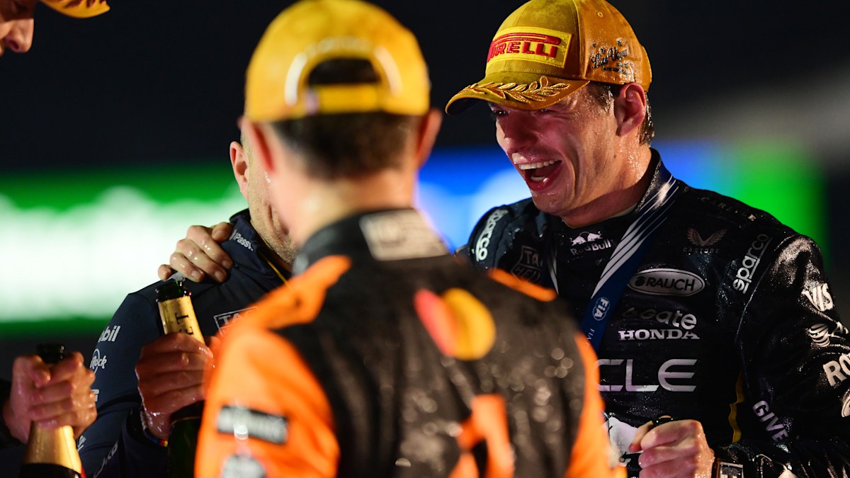 Grand Prix van Las Vegas, Oscar Piastri van McLaren, Lando Norris, het kampioenschapsgevecht van Max Verstappen