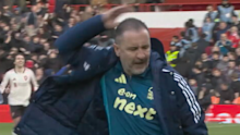 Forest manager Vitor Pereira was left fuming in the dugout.