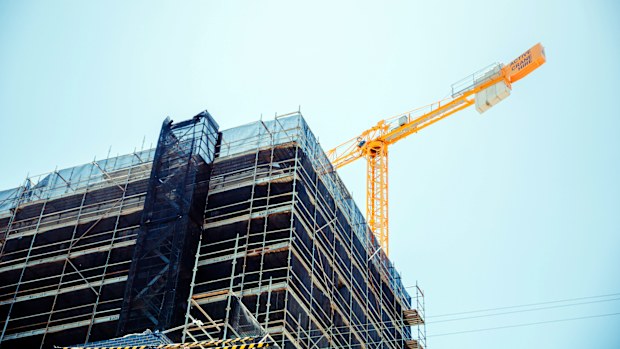A construction site
