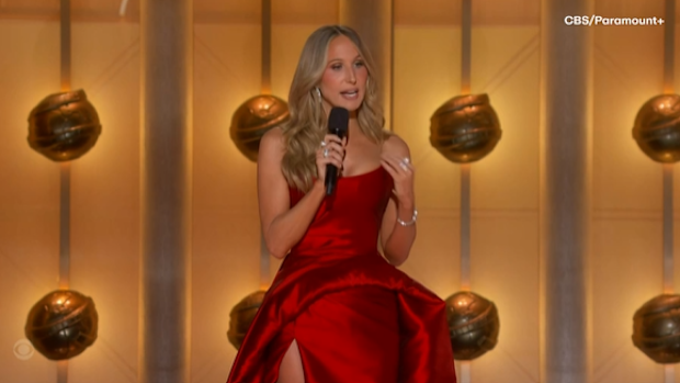 Nikki Glaser roasts Leonardo DiCaprio