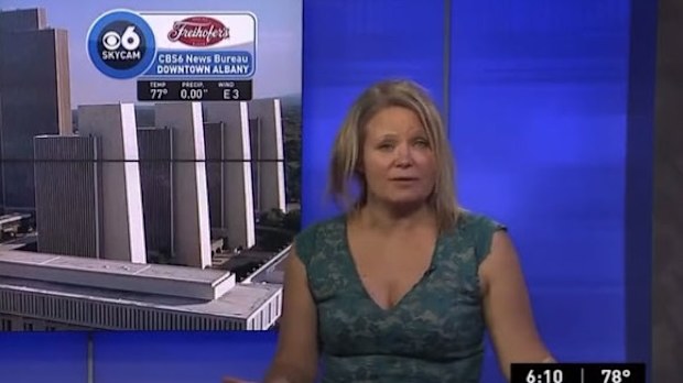 Heather Kovar, an anchor with CBS6 Albany, stood down after slurring live on air