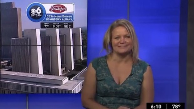 Heather Kovar, an anchor with CBS6 Albany, stood down after slurring live on air