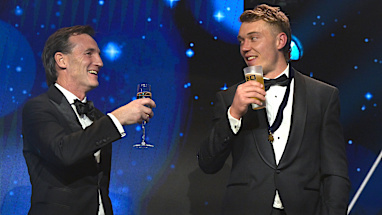 The boss and the medallist