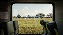 Embrace slow travel with train journeys. 