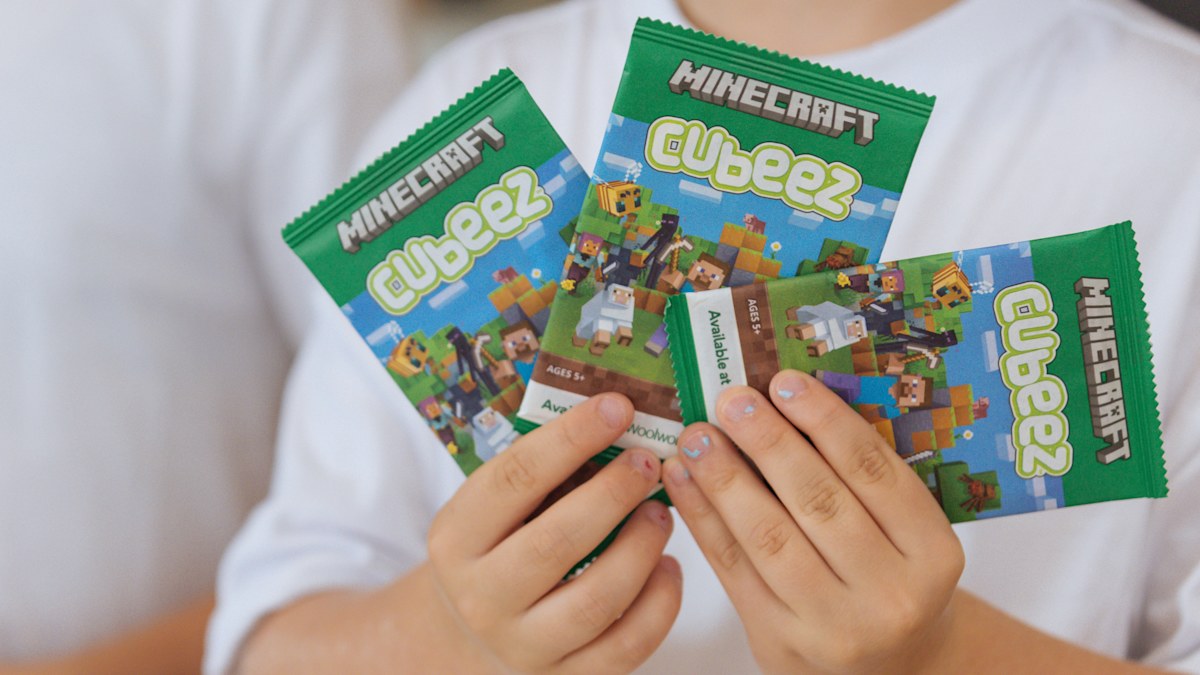 Woolworths and Big W's new collectibles range: Minecraft Cubeez range ...