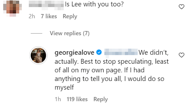 Georgia Love and Lee Elliott 