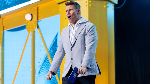 Scott Hanson at the 2026 NFL Draft.