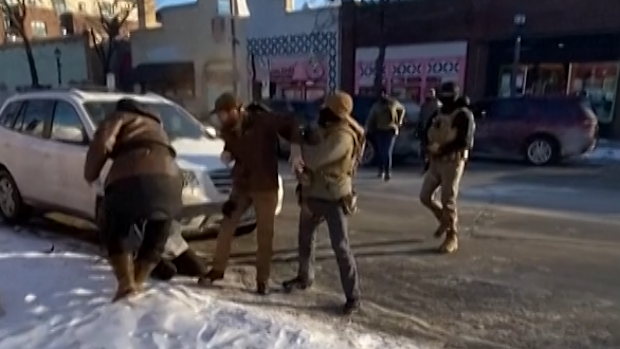 Alex Pretti tried to help a woman who was pushed to the ground by ICE agents.