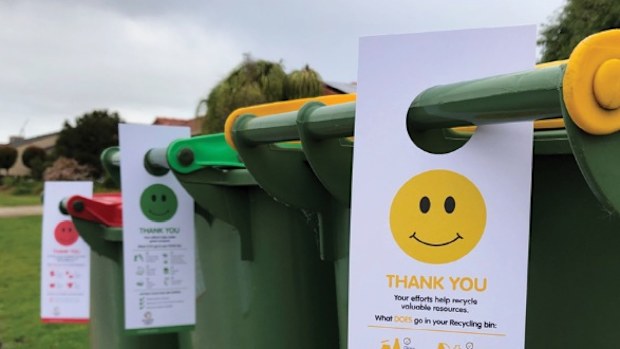 The Victoria Park Council in Perth is offering residents a $50 reward for sorting their rubbish correctly in a crackdown that will see bins checked and tagged. 