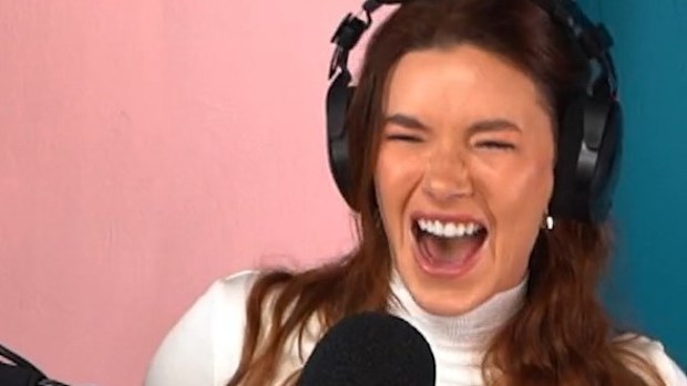 Brittany Hockley laughed over the misinterpretation of her wedding dress code. 