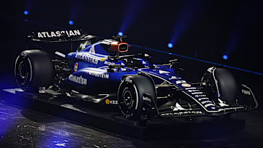 Williams, Alex Albon and Carlos Sainz
