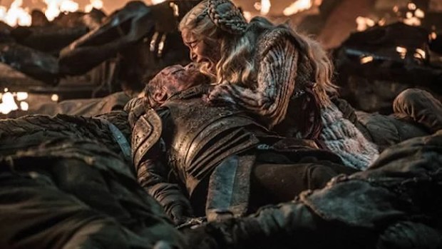 Emilia Clarke as Daenerys in Game of Thrones