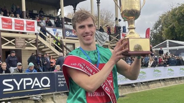 Harrison Kerr won the men's Stawell Gift.