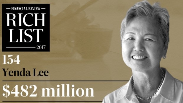 Daily habits of the Rich List 2017: Bing Lee's Yenda Lee doesn't