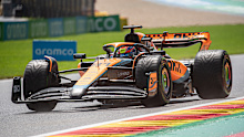 Oscar Piastri of Australia driving the (81) McLaren MCL60 Mercedes on track during the sprint shoutout F1 Grand Prix of Belgium, at Circuit Spa-Francorchamps, on 29 Juli 2023 In Spa, Belgium. (Photo by Jonathan Raa/NurPhoto)