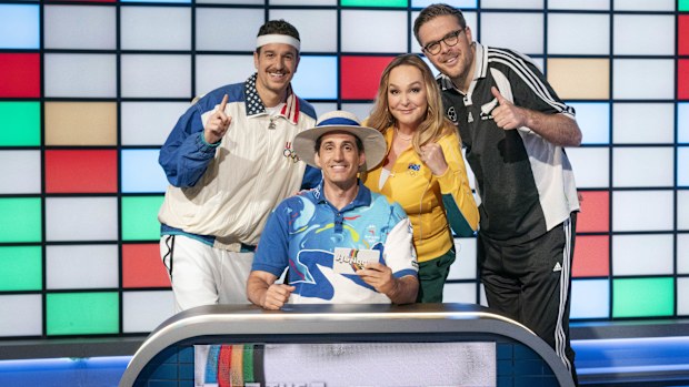 Andy Lee in The Hundred with Andy Lee Olympics special 
