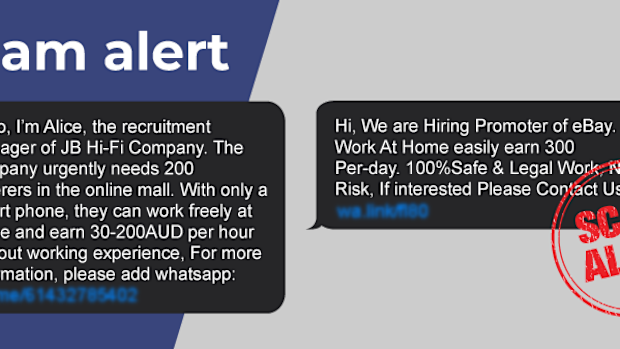 Job scams in Australia