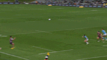 Treyvon Pritchard flashes his fancy feet to score for the Reds.