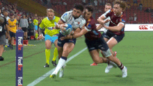 Triston Reilly's try was disallowed by Richard Kelly.