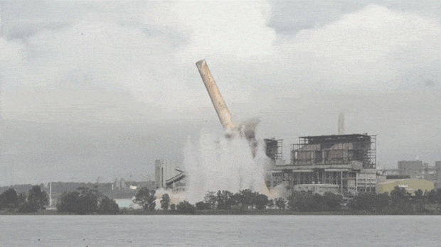 Liddell Power Station demolition