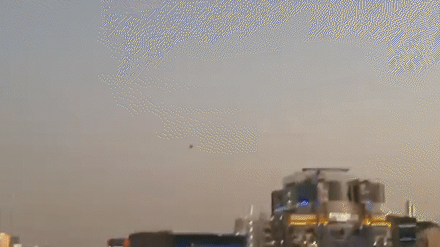 Dubai hotel explosion in missile strike